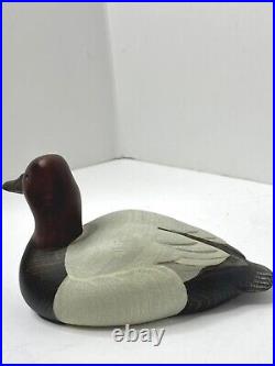 BIG SKY CARVERS Canvasback Duck Decoy Signed S. Maccagnano Vintage