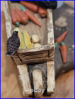 BIG SKY CARVERS JEFF FLEMING BEARFOOTS Uncle Pete The Gardener 0100/3986 MINT