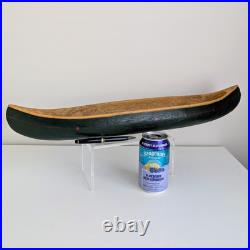BIG SKY CARVERS Large 22.5 Faux Wood Canoe Replica Nostalgia Cabin Lake Decor