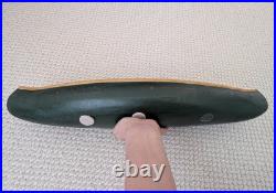 BIG SKY CARVERS Large 22.5 Faux Wood Canoe Replica Nostalgia Cabin Lake Decor
