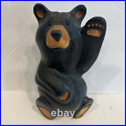 BIG SKY CARVERS Mikey JEFF FLEMING HAND CARVED BEAR STATUE