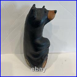 BIG SKY CARVERS Mikey JEFF FLEMING HAND CARVED BEAR STATUE