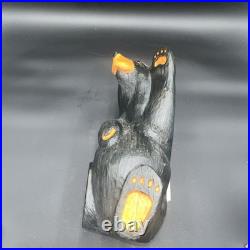 BIG SKY CARVERS Mikey JEFF FLEMING HAND CARVED BEAR STATUE 13 Tall