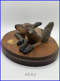 BIG SKY Carvers Baby Elk Sculpture by Glenn Swanson