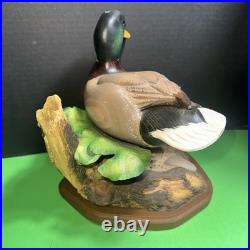 BIG SKY Carvers Limited Ed. Mallard Wood Duck Sculpture #314/1250 Hand Carved
