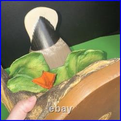 BIG SKY Carvers Limited Ed. Mallard Wood Duck Sculpture #314/1250 Hand Carved