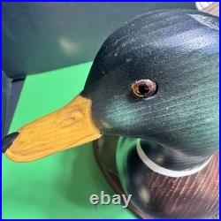 BIG SKY Carvers Limited Ed. Mallard Wood Duck Sculpture #314/1250 Hand Carved