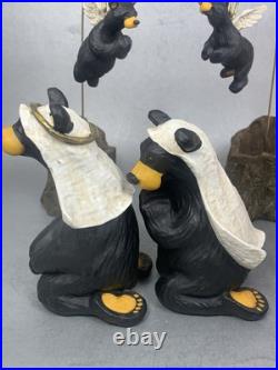 Bear Christmas Nativity Scene Bearfoots Big Sky Carvers Jeff Fleming Beartivity