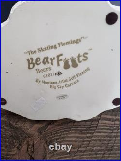 Bear Foots/Big Sky Carvers-The Skating Flemings 0101/1182 New open box FREE Ship