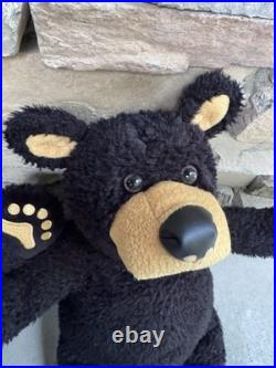 BearFoots Bear Plush Black Big Sky Carvers Artist Jeff Fleming 1996 17 LOT of 2