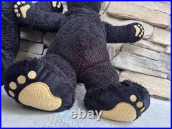 BearFoots Bear Plush Black Big Sky Carvers Artist Jeff Fleming 1996 17 LOT of 2