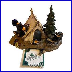 BearFoots Bears Camp Runamuck by Jeff Flemming Big Sky Carvers Numbered