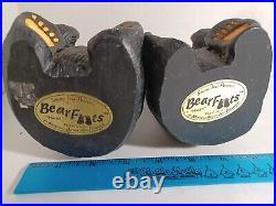 BearFoots Bears Jeff Fleming Lot Of 6 ATLAS ZACK FLASH HANDS(2) DO FEED THE BEAR