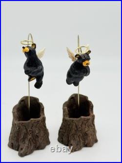 BearFoots Beartivity I Jeff Fleming Nativity Figurine Set Big Sky Carvers with Box