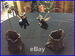 Bearfoot Beartivity Bear Big Sky Carvers Nativity 13 Piece Set Jeff Fleming MIB