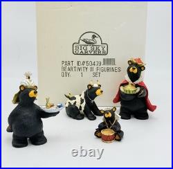 Bearfoots BEARTIVITY III Black Bear Figurines Nativity Set Jeff Fleming Big Sky