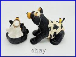 Bearfoots BEARTIVITY III Black Bear Figurines Nativity Set Jeff Fleming Big Sky