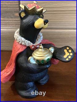 Bearfoots BEARTIVITY III Black Bear Figurines Nativity Set Jeff Fleming Big Sky