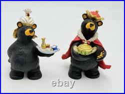 Bearfoots BEARTIVITY III Black Bear Figurines Nativity Set Jeff Fleming Big Sky