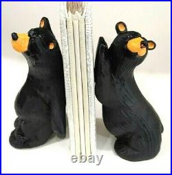 Bearfoots Bear Bookends Simon and Schuster Jeff Fleming Big Sky Carvers Resin
