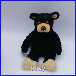 Bearfoots Bear Plush Lil Joe Slippers Blanket 1996 Black Teddy Big Sky Carvers