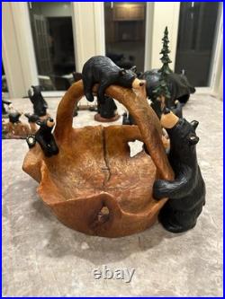 Bearfoots Bears BF Timber Basket Grands Jeff Fleming Big Sky Carvers