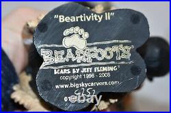 Bearfoots Bears Beartivity Sets I & II Nativity Jeff Fleming Big Sky Carvers
