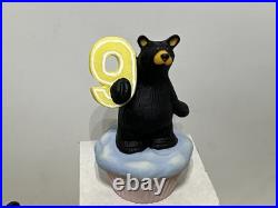 Bearfoots Bears By Jeff Fleming Happy Birthday Cupcake Figurines Big Sky Carvers