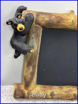 Bearfoots Bears By Jeff Fleming MARK & DUSTY Chalkboard KEY RACK Coat Hook FRAME