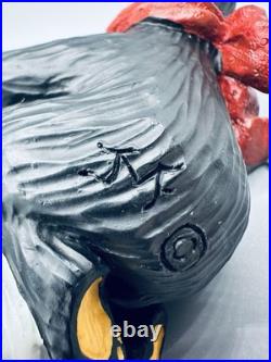 Bearfoots Bears Jeff Fleming Big Sky Carvers Snow Bear Fight Two Figurines #6729