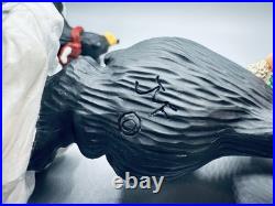 Bearfoots Bears Jeff Fleming Big Sky Carvers Snow Bear Fight Two Figurines #6729