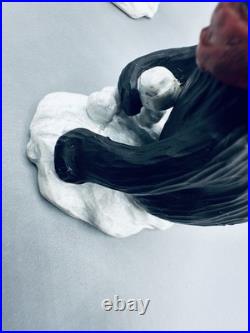 Bearfoots Bears Jeff Fleming Big Sky Carvers Snow Bear Fight Two Figurines #6729