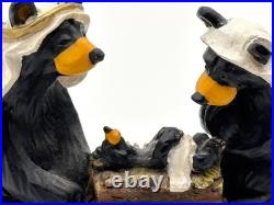 Bearfoots Bears Nativity Itty Bitty Beartivity Vtg Big Sky Carvers Jeff Fleming