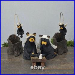 Bearfoots Beartivity I Nativity 7 Piece Set 50410 Jeff Fleming Big Sky Carvers