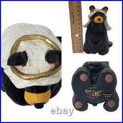 Bearfoots Beartivity I Nativity 7 Piece Set 50410 Jeff Fleming Big Sky Carvers