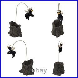 Bearfoots Beartivity I Nativity 7 Piece Set 50410 Jeff Fleming Big Sky Carvers