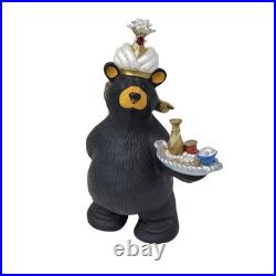 Bearfoots Beartivity III Nativity 4pc Set 50479 Jeff Fleming Big Sky Carvers