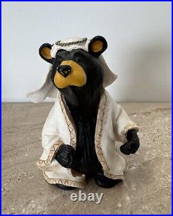 Bearfoots Beartivity Joseph Mary Shepherd Bear Figurine Jeff Fleming Nativity