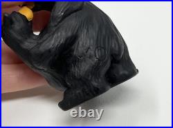 Bearfoots Black Bear Tree Ornaments & Figure Jeff Fleming Big Sky Carvers Lot 13