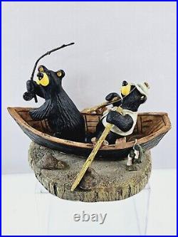 Bearfoots Catch Of The Day Bear Fishing Figurine By Jeff Fleming Big Sky Carvers