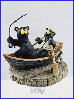 Bearfoots Catch Of The Day Bear Fishing Figurine By Jeff Fleming Big Sky Carvers