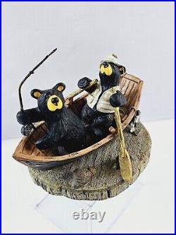 Bearfoots Catch Of The Day Bear Fishing Figurine By Jeff Fleming Big Sky Carvers