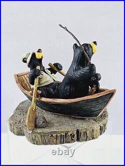 Bearfoots Catch Of The Day Bear Fishing Figurine By Jeff Fleming Big Sky Carvers