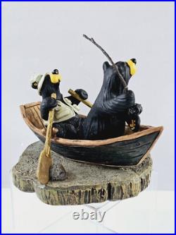 Bearfoots Catch Of The Day Bear Fishing Figurine By Jeff Fleming Big Sky Carvers