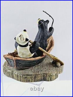 Bearfoots Catch Of The Day Bear Fishing Figurine By Jeff Fleming Big Sky Carvers