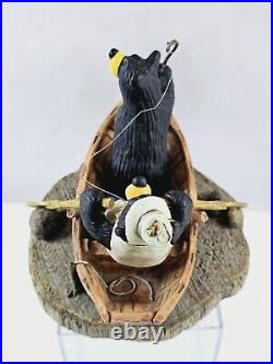 Bearfoots Catch Of The Day Bear Fishing Figurine By Jeff Fleming Big Sky Carvers