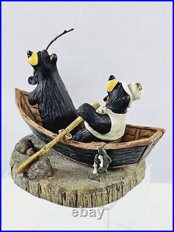 Bearfoots Catch Of The Day Bear Fishing Figurine By Jeff Fleming Big Sky Carvers