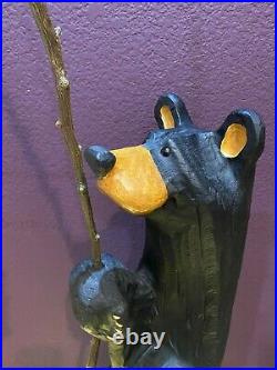 Bearfoots Fisher Bear Grand Figurine Big Sky Carvers Demdaco #3005080182