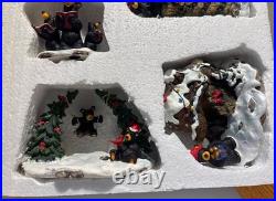 Bearfoots Jeff Fleming Big Sky Carvers Retired Christmas Park 5 Pc Set NEW NIB
