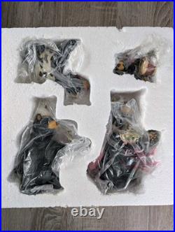 Bearfoots Jeff Fleming Black Bear Figurines #50479 Beartivity III Nativity Resin